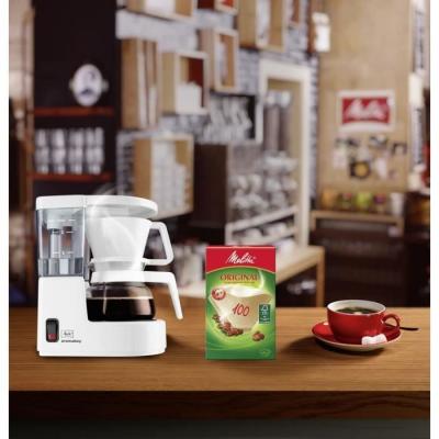 CAFETIÈRE MELITTA Aromaboy 1015-01 Blanc - Compacte et Puissante