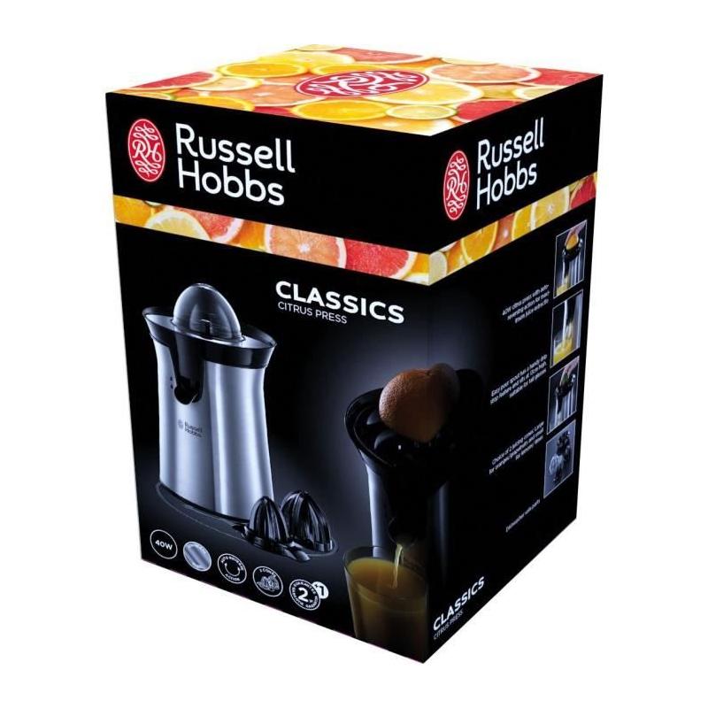 Presse-agrumes électrique Russell Hobbs 22760-56 - Jus de fruits frais en un clin d'œil!