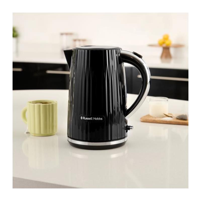 Bouilloire électrique RUSSELL HOBBS EDEN 2400W 1,7L Noir
