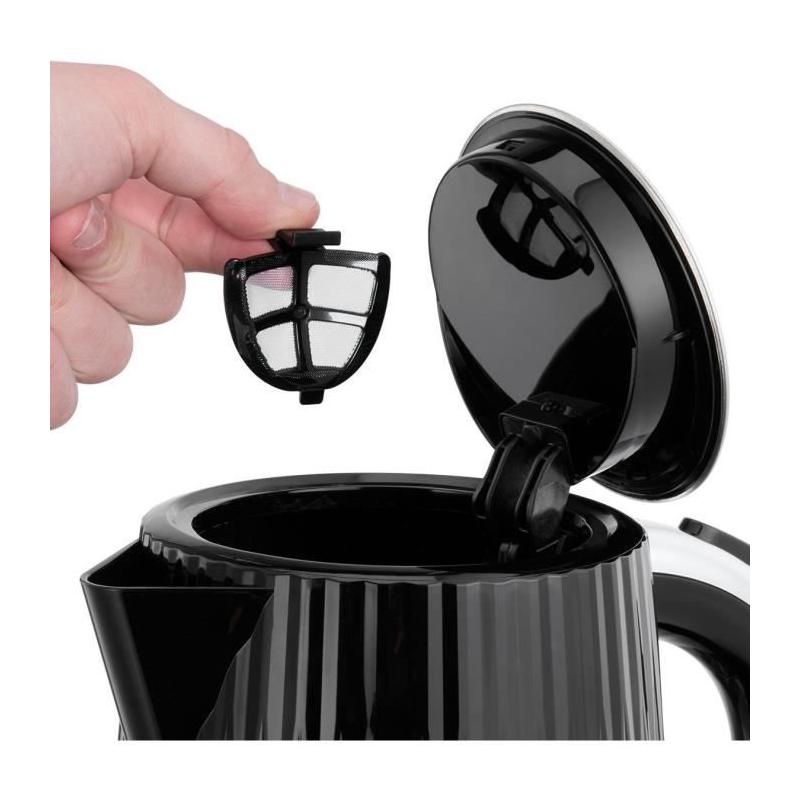 Bouilloire électrique RUSSELL HOBBS EDEN 2400W 1,7L Noir