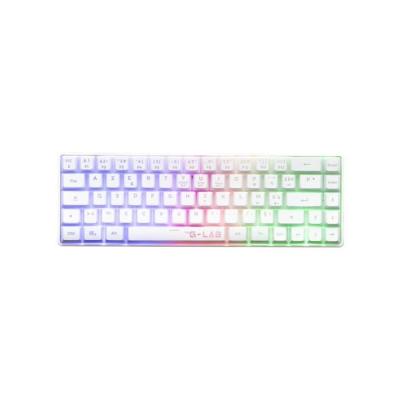 Clavier Gamer sans fil - Rétroéclairage arc-en-ciel - Semi-mécanique