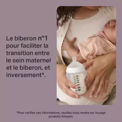 Ensemble Biberon Tommee Tippee Naissance Anti-Colique - Bleu Ensemble Biberon Tommee Tippee Naissance Anti-Colique - Bleu