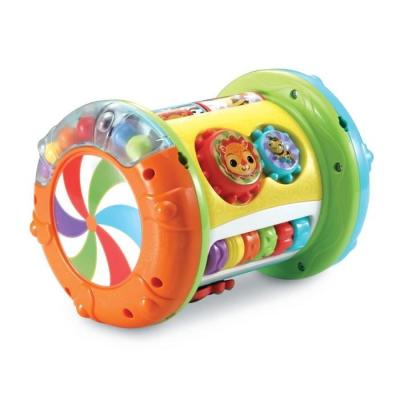Rouleau d'activités interactif VTECH MAGI ROULEAU TAM-TAM 3 EN 1 - Blanc/Multicolore