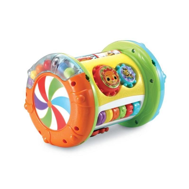 Rouleau d'activités interactif VTECH MAGI ROULEAU TAM-TAM 3 EN 1 - Blanc/Multicolore