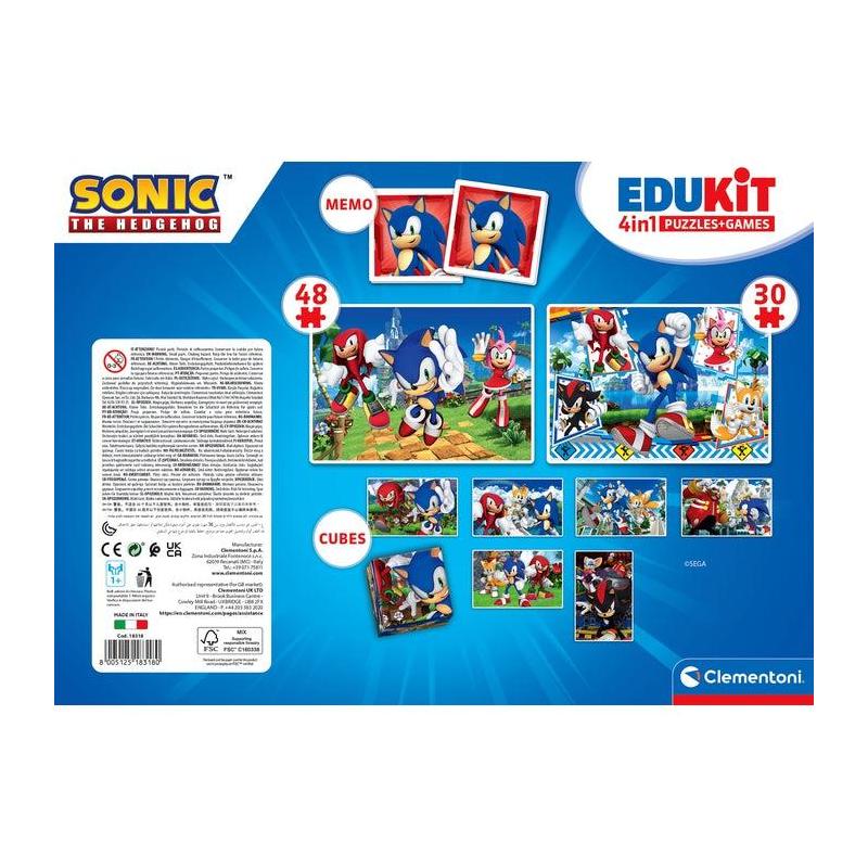 Clementoni Edukit 4 en 1 - Sonic