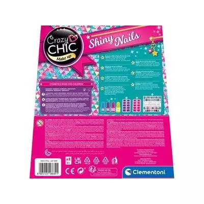 Clementoni Crazy Chic Ongles phosphorescents - Shiny nails