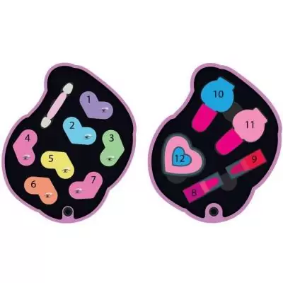 Clementoni Crazy Chic Palette de maquillage Licorne - Lovely make up unicorn