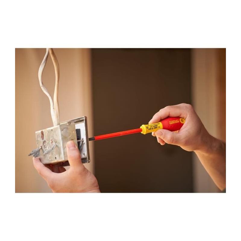 Ensemble Tournevis Isolés 1000V - STANLEY FATMAX - Pour Electricien