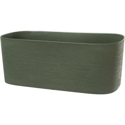 Jardiniere XL à réserve d'eau - Respect de l'environnement - Vert de gris