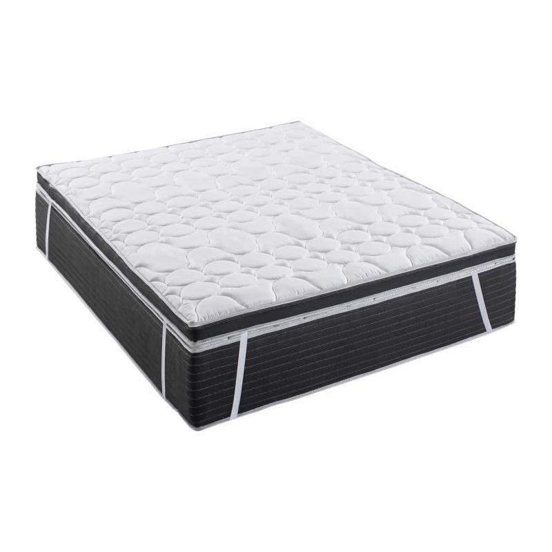 Surmatelas 140x190cm - 7cm - DEKO DREAM Micro: Confort responsable et certifié Oeko-Tex