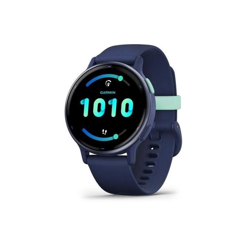 Montre GPS connectée GARMIN Vivoactive 5 - Bleu métalisé - Sportifs, restez connectés!