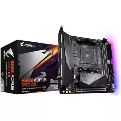 Carte mère Gigabyte B550I AORUS PRO AX - Compact et Performant