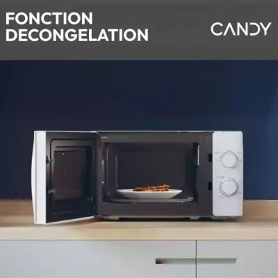 Four à micro-ondes Candy Idea 20L - 700W - Blanc Four à micro-ondes Candy Idea 20L - 700W - Blanc