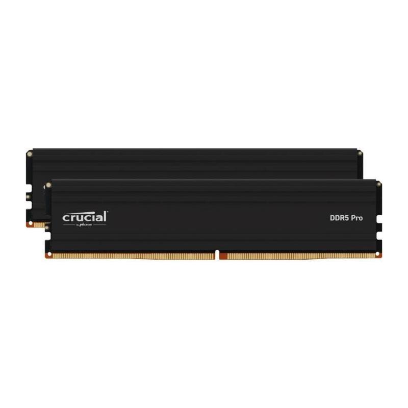 Kit RAM DDR5 PRO Crucial 128GB 5600 MT/s - Performances ultimes