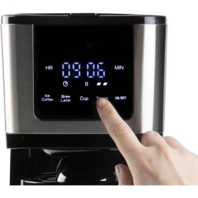 Cafetière filtre DOMO DO733K 900W - 4 à 10 tasses - Noir