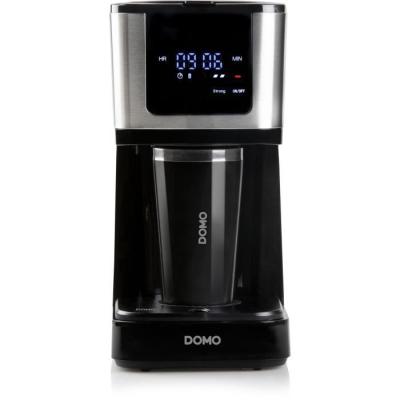 Cafetière filtre DOMO DO733K 900W - 4 à 10 tasses - Noir