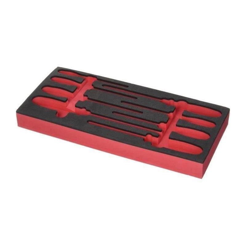 Organisez vos outils avec style - FACOM - Plateau mousse + 8 tournevis protwist