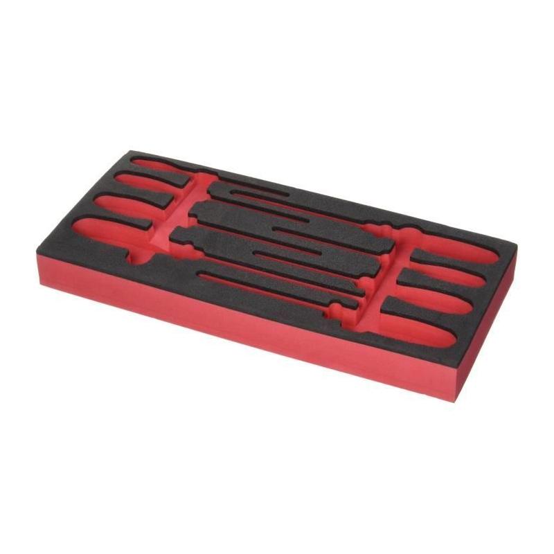 Organisez vos outils avec style - FACOM - Plateau mousse + 8 tournevis protwist