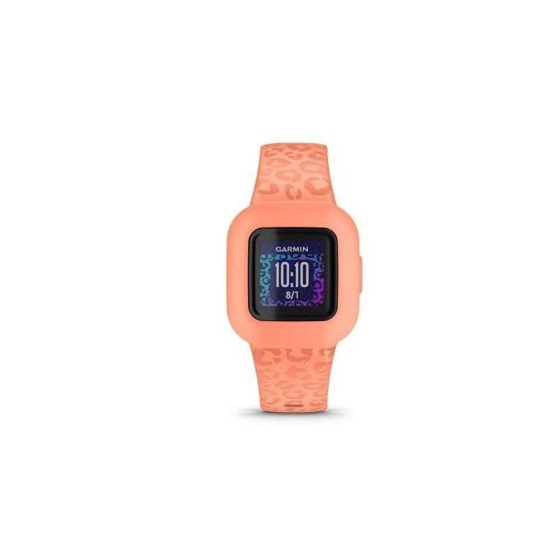 Bracelet d'activité enfant Garmin VIVOFIT JR3 - Pêche Léopard