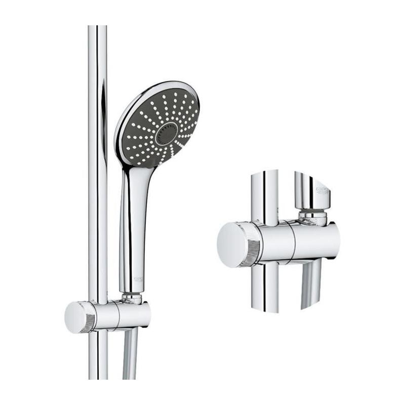 Colonne de douche GROHE Vitalio Joy 260, mitigeur thermostatique chromé