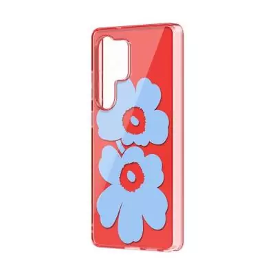 Coque pour Samsung Galaxy S25 Ultra Motif Floral Unikko Samsung Rouge Coque pour Samsung Galaxy S25 Ultra Motif Floral Unikko Samsung Rouge