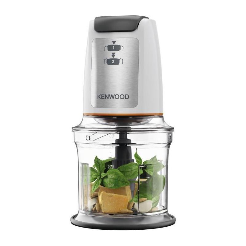 Mini-hachoir Kenwood 500 W - 0,8 L - Acier inoxydable - Blanc