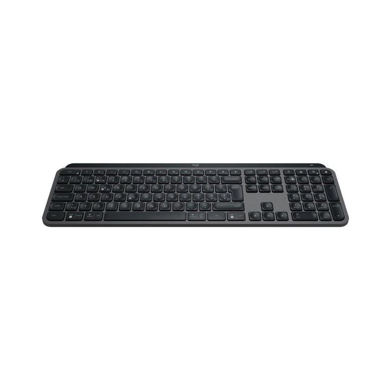 Clavier Logitech MX Keys S - AZERTY Français - Gris Pâle