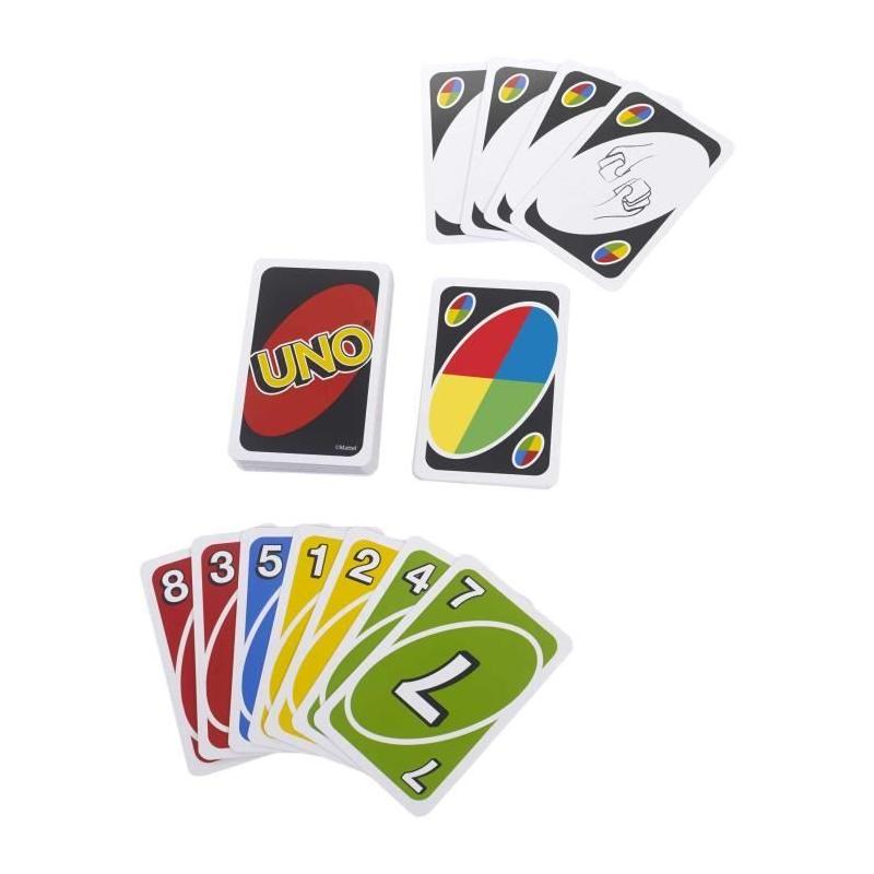 Jeu de Cartes Uno Deluxe - Amusement garanti pour toute la famille