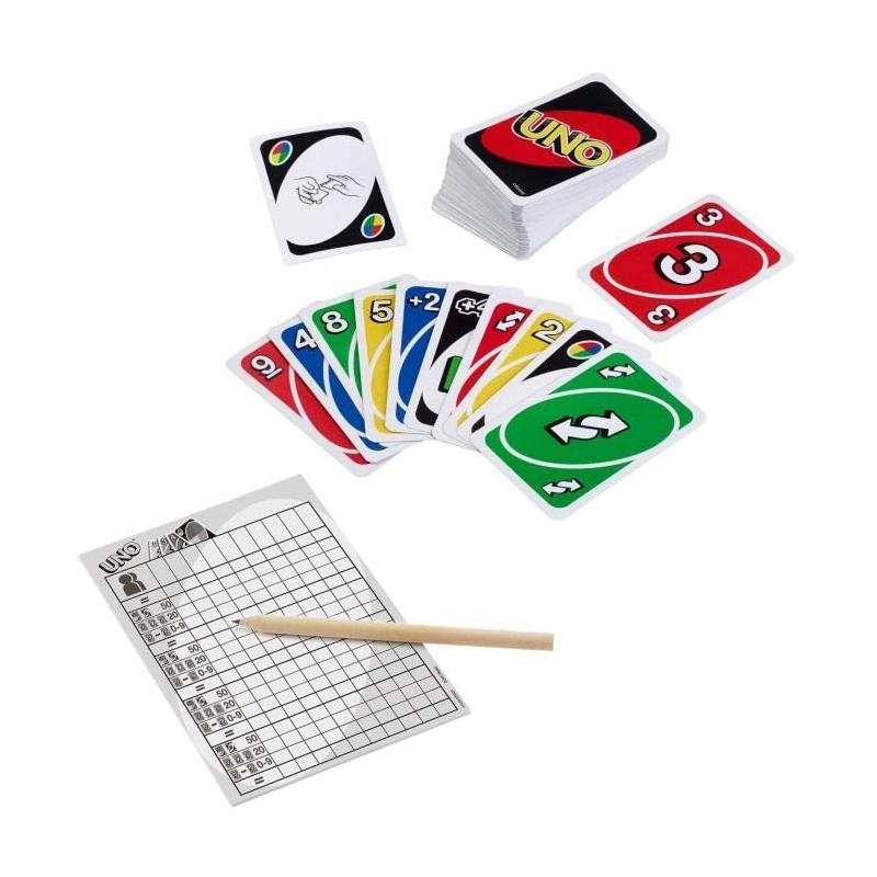 Jeu de Cartes Uno Deluxe - Amusement garanti pour toute la famille