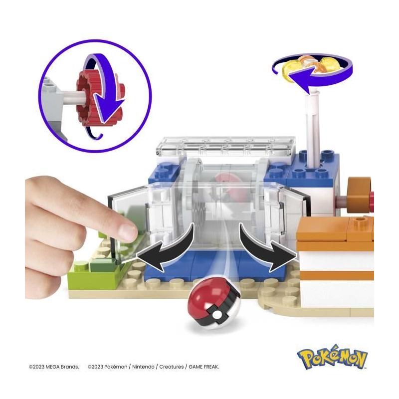 Construis ton propre univers Pokémon avec ce jeu de construction MEGA Pokémon-Centre - 648 pcs