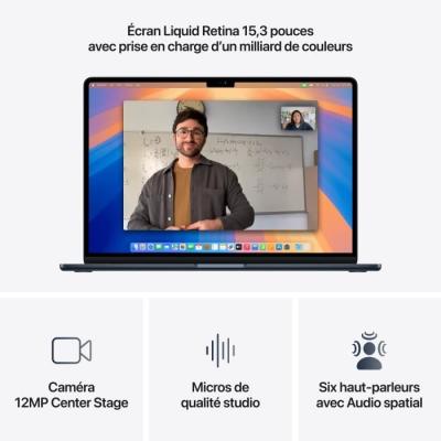 Apple MacBook Air M4 (2025) - Performances ultimes avec RAM 24Go, Stockage 512Go