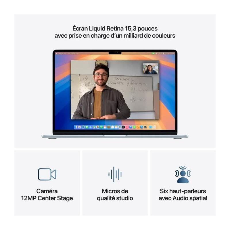 Nouveau MacBook Air M4 Bleu ciel - Performances ultimes