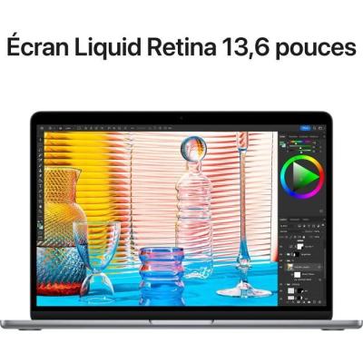 TBC - MacBook Air M2 13,6'' - RAM 16Go - 256Go - 8 coeurs CPU/GPU - Gris