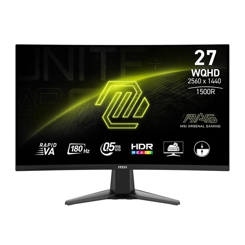 Ecran PC MSI MAG 27CQ6F - 2560 x 1440 - 0.5ms - VA - Écran Ordinateur