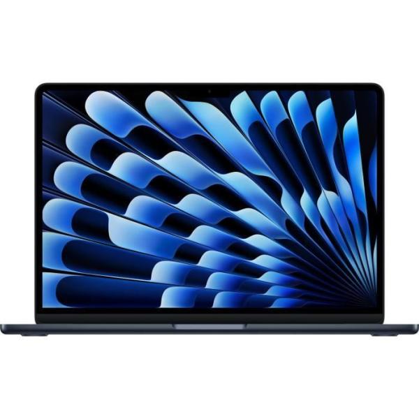 Apple - 13,6 MacBook Air M4 (2025) - RAM 16Go - Stockage 256Go - CPU 10 coeurs - GPU 8 coeurs - Minuit