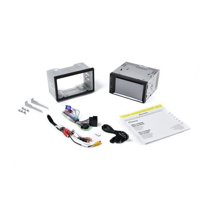Autoradio Pioneer AVH-A240DABDAB - Lecteur DVD - USB - 2 DIN - 6,2 - DAB+ - Bluetooth