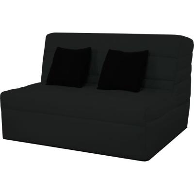 Banquette BZ 2 places Noir - Confortable et pratique