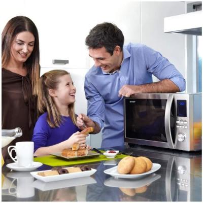 Micro-ondes grill Inox 32 L - 1000 W - Pose libre