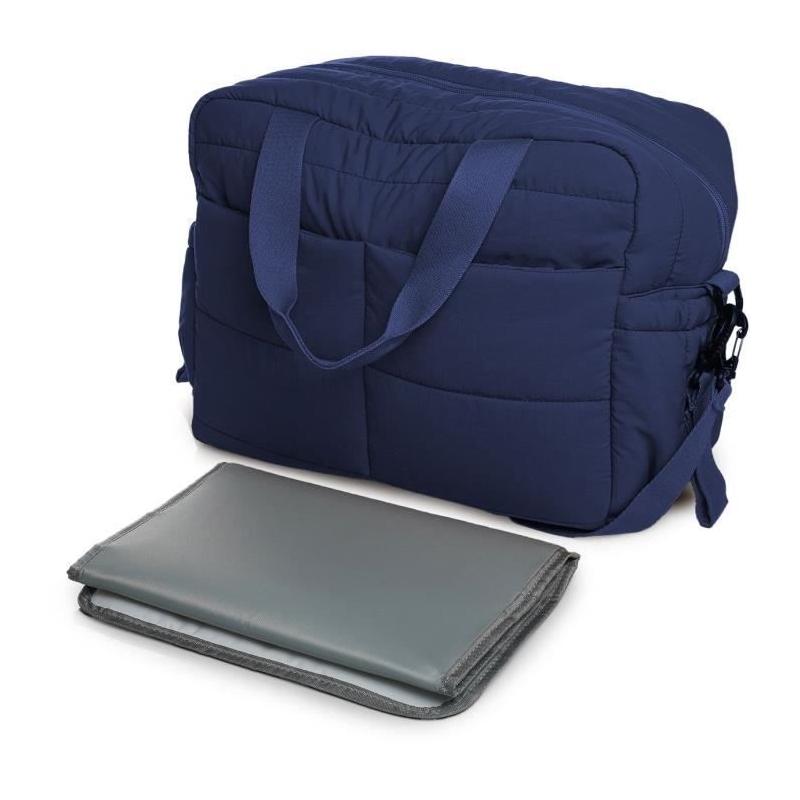 Sac à langer THERMOBABY PLUMEA - Bleu nuit - Pratique et élégant!