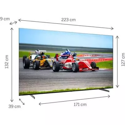 TV QLED Thomson Pro 100QG7S14 253 cm 4K UHD 2024 - Haute qualité d'image et design élégant