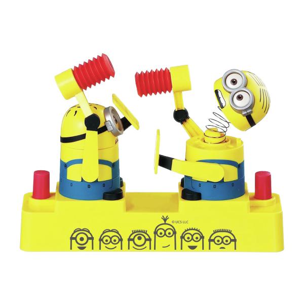 Jeu d'Adresse - EPOCH GAMES - Minions Hammer POP - Tape sur la Tete du Minion, Gagne le Point !