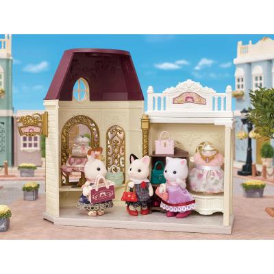 Sylvanian Families La valisette de mode et grande sœur Chat persan