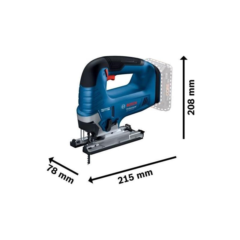 Scie sauteuse sans fil Bosch Professional GST 18V-125 B - Performante et polyvalente
