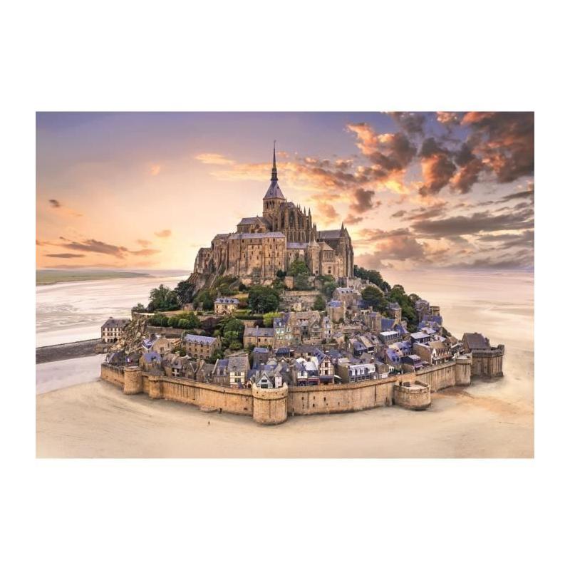 Puzzle 1500 pièces compact - Le Mont Saint-Michel