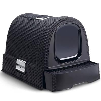Bac à litière pour chats Curver 51x38,5x39,5 cm Anthracite