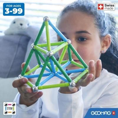 Jeu de construction magnétique GEOMAG Classic Recycled 25 pièces