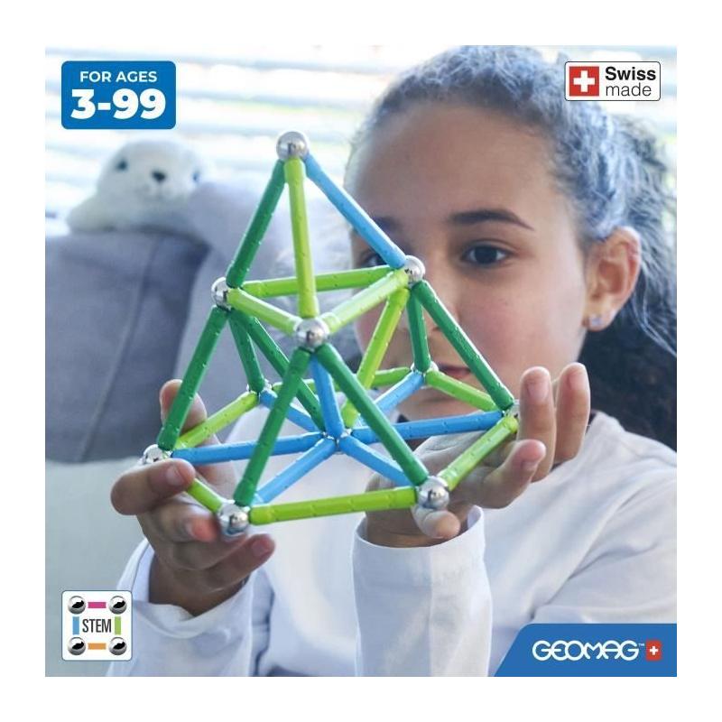 Jeu de construction magnétique GEOMAG Classic Recycled 25 pièces