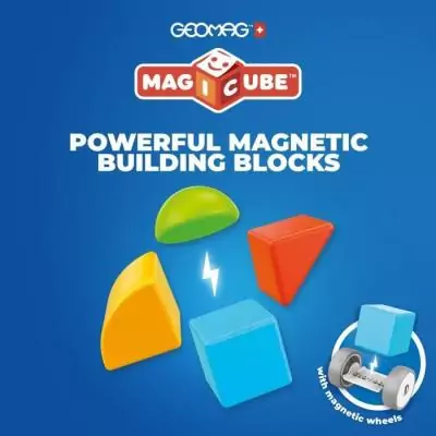 Découvrez les magnétiques GEOMAG - Magicube Véhicules!