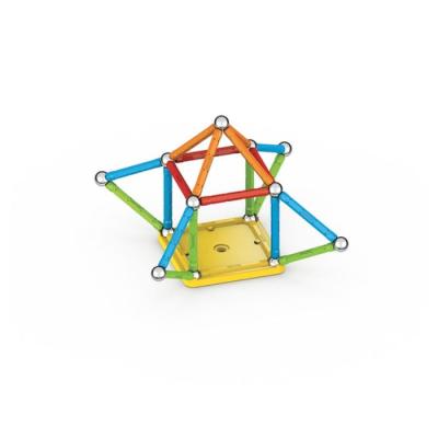 Assemble et crée avec Geomag Super Color Recycled 42 pièces!