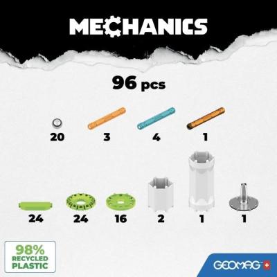Construisez des Flywheels avec GEOMAG - MECHANICS MOTION !
